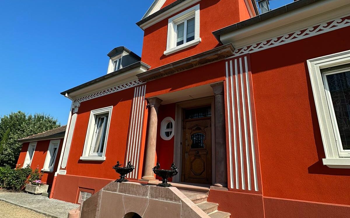 Ravalement de façades d&#8217;une maison de maître à Cernay Audincourt